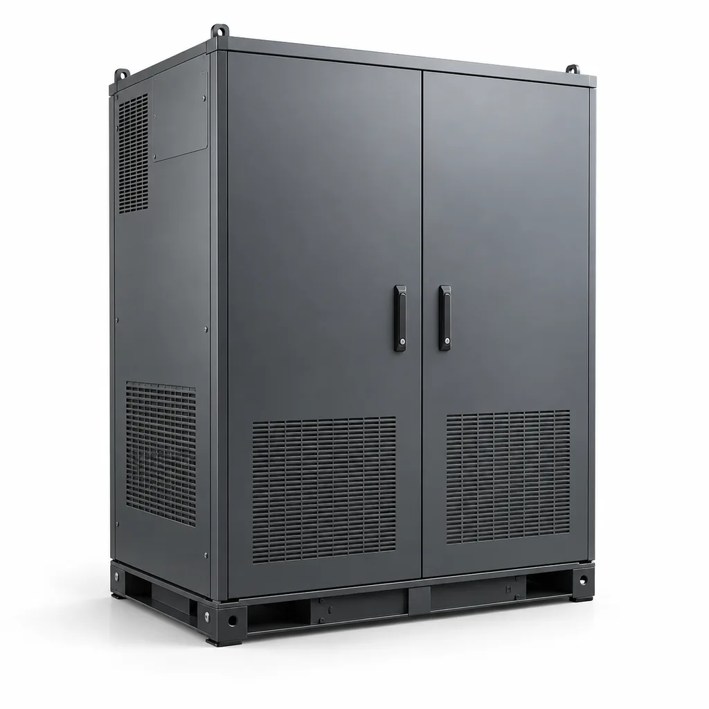 Liquid-cooled 261kWh commercial battery energy storage cabinet