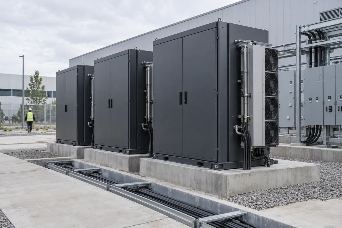 Liquid-cooled commercial energy storage cabinets